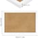 FEBSNOW Cork Board Bulletin Board 12 x 78 Inches with Rectangle White Frame Hanging Pin for Walls Office Message Board or Vision Board Decoration