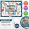 Decorably 48 Pcs Cutouts Science Bulletin Board Decorations Set with Borders Education Learning Decor for Classroom Walls Hallways School Homeschool