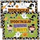 Decorably 76 Pcs Cutouts Halloween Bulletin Board Decorations Set with Background Papers Borders Halloween Cutouts for Bulletin Board School Hallways Home Study Room