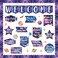 gisgfim Outer Space Welcome Bulletin Board Decorations Motivational Classroom Decor Space Theme Inspirational Quotes Cutouts Galaxy Bulletin Board Border for School Classroom Wall Decor