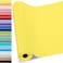 Hahafelt 16 in x 40 Ft Fabric Bulletin Board Roll Classroom Non Woven Fabric Background Decorations Waterproof Wrinkle Resistant Bulletin Board for Back to School Wall DecorYellowc