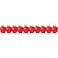 Hygloss Products Red Apples DieCut Bulletin Board Border Classroom Decoration 3 x 36 Inch 12 Pack