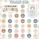 Naozinebi 32 PCS Boho Affirmation Station Bulletin Board Set Positive Posters for Classroom Growth Mindset Decorations Inspirational Motivational Accent Cutouts for Home School Teacher Wall Supplies