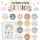 Naozinebi 32 PCS Boho Affirmation Station Bulletin Board Set Positive Posters for Classroom Growth Mindset Decorations Inspirational Motivational Accent Cutouts for Home School Teacher Wall Supplies