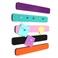 Omitfu Felt Bulletin Board Bar Strip 05 Inch Thick SelfAdhesive Pin Board Bar 13 Inch in Length with 14 Pushpins 5 Colors Bars
