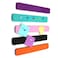 Omitfu Felt Bulletin Board Bar Strip 05 Inch Thick SelfAdhesive Pin Board Bar 13 Inch in Length with 14 Pushpins 5 Colors Bars