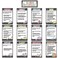 Outus 13 Pcs Reading Strategies Posters Classroom Decorations Reading Bulletin Board Posters Elementary Educational Wall Prints Library Decor for Middle High Schools Teacher Supplies Composition