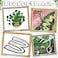 Qilery Bookshelf Bulletin Board Set Motivational Classroom Decor Reading Library Bulletin Board Set Inspirational Cutout for Back to School Classroom DecorationGrow with Kindness