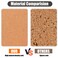 SUNGIFT Cork Board 12x12 12 Thick Square Bulletin Boards 6 Pack Cork Tiles with 50 Push Pins Mini Wall SelfAdhesive Corkboards Tiles for Wall