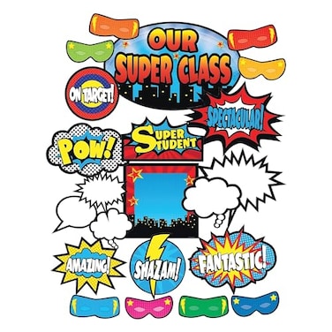 Teacher Created Resources Superhero Bulletin Board TCR5568