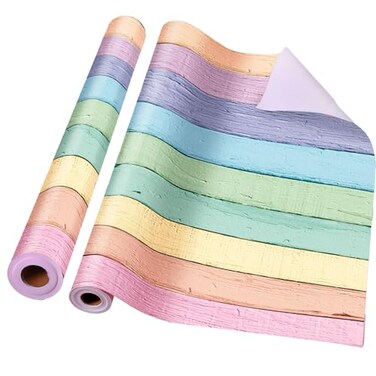 Tenceur Bulletin Board Paper 24 Inch x 100ft Fade Resistant Paper Roll for Classroom Decor Macaron