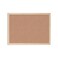 U Brands Cork Bulletin Board 18 x 24 Inches Light Birch Wood Frame 265U0001
