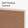 U Brands Cork Bulletin Board 18 x 24 Inches Light Birch Wood Frame 265U0001