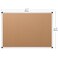 VIZ-PRO VIZPRO Cork Notice Board 18 X 12 Inches Cork Bulletin Board with Silver Aluminium Frame