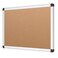 VIZ-PRO VIZPRO Cork Notice Board 18 X 12 Inches Cork Bulletin Board with Silver Aluminium Frame