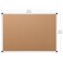 VIZ-PRO VIZPRO Cork Notice Board 48 X 36 Inches Cork Bulletin Board with Silver Aluminium Frame