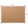VIZ-PRO VIZPRO Cork Notice Board 48 X 36 Inches Cork Bulletin Board with Silver Aluminium Frame