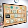 VABAMNA Welcome Back to School Bulletin Board Decorations Hippie Retro Classroom Decorations Motivational Bookshelf Cutouts Groovy Bulletin Board Set for Classroom School Office Door Wall Decor