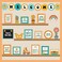VABAMNA Welcome Back to School Bulletin Board Decorations Hippie Retro Classroom Decorations Motivational Bookshelf Cutouts Groovy Bulletin Board Set for Classroom School Office Door Wall Decor