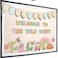 VABAMNA Welcome Bulletin Board Decorations Set Groovy Wild Western Classroom Decorations Cacti Bus Rainbow Cutouts for Welcome Back to School Teachers Supplies Classroom Door Wall Decor