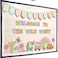 VABAMNA Welcome Bulletin Board Decorations Set Groovy Wild Western Classroom Decorations Cacti Bus Rainbow Cutouts for Welcome Back to School Teachers Supplies Classroom Door Wall Decor