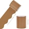 Whaline 656 Ft Brown Bulletin Board Borders 4 Rolls Brown Series DieCut Board Trim for Back to School Classroom Office Chalkboard