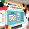 Luckyhern White Wood Bulletin Board Borders Scalloped for Classroom Decoration 36ft