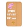 YCCYYCCY 2 PCS 12555 SelfAdhesive Cork Board 4mm Thick Cork Boards for Walls 1 Pack 12555 Bulletin Board Cork Board Tiles for Office Home School 4MM2PC