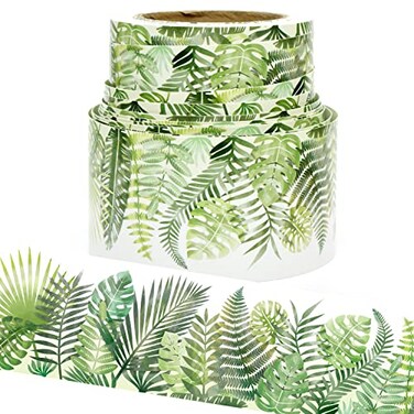 Youngever 525 ft Bulletin Board Borders for Classroom Decoration Tropical Theme