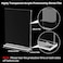 Comkrivy Acrylic Sign Holder 85 x 11 Inch Vertical T Shape Display Stand DoubleSided Desktop Clear Sign Holders Paper Holder Table Menu Holders Plastic Sign Stand for Home Office Restaurants Store 2Pa