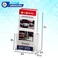 Clear-Ad ClearAd Acrylic Trifold Brochure Holder Rack Card Display Pamphlet Stand LHFS100 Single Pack