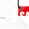 Ctosree 24 Pcs Banner Grommet Tabs Banner Clips Hanging Heavy Duty Adhesive Hanger for Posters Signs Hanging Retail Display Supplies