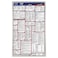 J. J. J J Keller Snap Poster Frame 40 x 24 Inch MetalAluminum Clear Gloss Finish Overlay Includes Instruction Sheet 4 Mounting Screws and Drywall Anchors