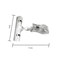 lasenersm Lasenersm 6Piece Plastic Rotatable Double Clip Merchandise Sign Display Transparent 433315 Inch Business Card Sign Holders