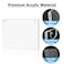 MaxGear Acrylic Sign Holder 11 x 17 Inch Wall Mount Sign Holders Clear Plastic Picture Frame with Adhesive Tapes and Mounting Screws for Office Home Store Restaurant Landscape 6 Pack