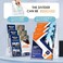 MaxGear Brochure Holder 3 Tier 85x11 inch with Removable Divider for 4x9 inch Acrylic Literature Display Stand Clear Plastic Flyer Holder Wall Mount or Countertop Use for Pamphlets Booklets 1 Pack