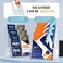 MaxGear Brochure Holder 3 Tier 85x11 inch with Removable Divider for 4x9 inch Acrylic Literature Display Stand Clear Plastic Flyer Holder Wall Mount or Countertop Use for Pamphlets Booklets 1 Pack
