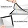 MaxGear Sign Holder 85 x 11 Wall Mount Magnetic Clear Plastic Sign Holders Self Adhesive Display Picture Frames Display in Portrait or Landscape Format for Home Office Store 6 Pack