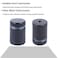 Osring 34 x 2 Inch Sign Standoff Mounting Hardware Black Screw Standoffs Wall Supporting Acrylic Board Glass Panel and Plexiglass Picture 8 Pack