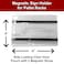 STORE FIXTURES Pallet Rack Sign Holder Kit Clear Vinyl Pouch with Magnet for 4 H x 6 L Cards 10 Pack