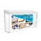 SOURCE ONE Source One Outdoor Brochure Holder Acrylic Wall Mounting Literature Dispenser