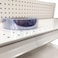 STORE FIXTURES TransparentClear Gondola Shelving Vinyl Insert for Ticket Channel 130 FT x 125 in Clear