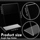 Vicenpal 40 Pcs 5 x 7 Inch Acrylic Sign Holder Acrylic Picture Frames Plastic Picture Flyer Holder l Shaped Photo Frames Self Standing Desktop Table Signs for Office Store Restaurant Vertical