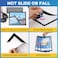 YixangDD 5 Pack Magnetic Sign Holder 85 x 11 SelfAdhesive Magnetic Wall Mount Sign Holder Magnetic Document Holder for Wall Window Office Poster Store