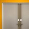 All Quality 2 Round Push Pull Door Signs Black 2 Sets 4pcs
