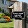 All Quality Fancy Property Under 24Hr Video Surveillance Sign Property Security Sign with Easy Installation 247 Security Monitoring Black Large 1 Pack