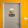 All Quality Fancy Staff Only Wall or Door Sign Durable Material Keep Visitors and Guests Safe Brushed Gold Medium 1 Pack
