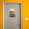 All Quality Fancy Staff Only Wall or Door Sign Durable Material Keep Visitors and Guests Safe Brushed Gold Medium 1 Pack