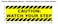 Patriot Wholesale Caution Watch Your Step StickerSign 4x12 with Waterproof Thick UV Coating