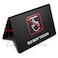 dealzEpic DO NOT TOUCH Table Top Tent Sign Black Acrylic DoubleSided Tabletop Sign 41 x 26 inches Set of 2